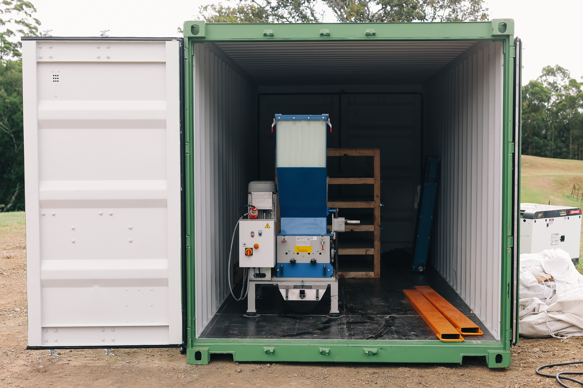 The Goods. containerised production facility